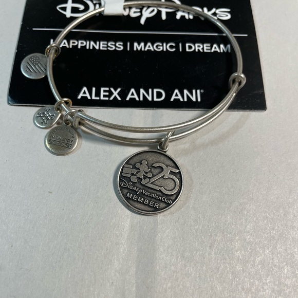 Disney Vacation Club 25th Anniversary Alex and Ani Bracelet - Picture 2 of 3